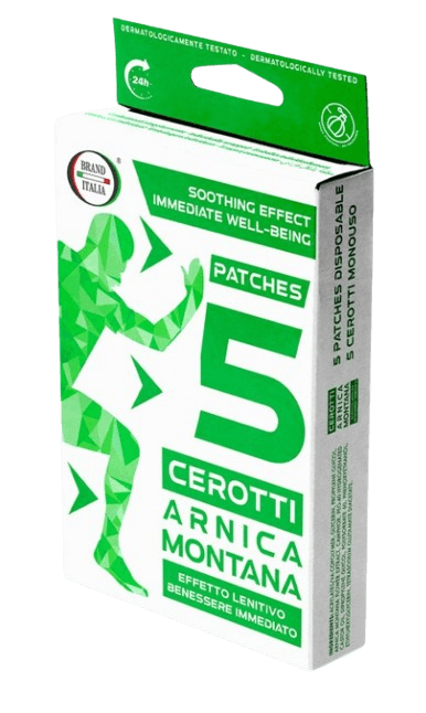 מדבקות ארניקה (Arnica Patches) - 5 מדבקות - BRAND ITALIA