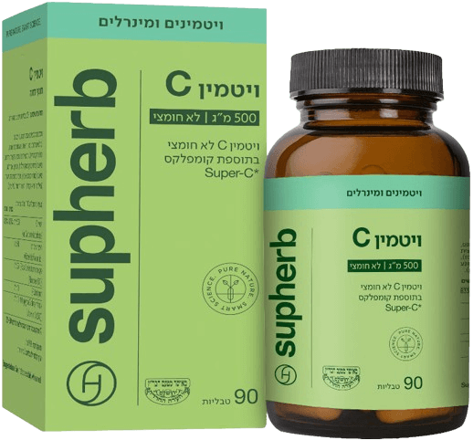סופהרב ויטמין C 500 נון אסיד בדץ