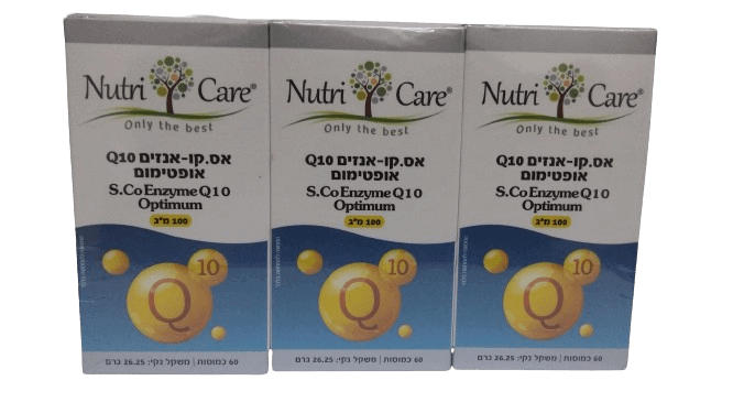 קו אנזים אופטימום 100 מ"ג - 180 כמוסות