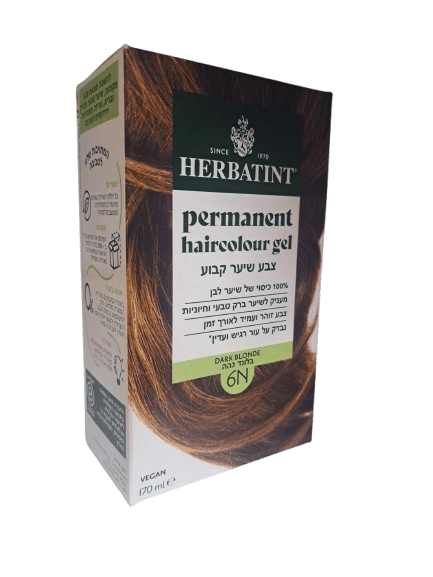 צבע לשיער על בסיס צמחי הרבטינט 6N בלונד כהה