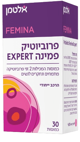 פרוביוטיק פמינה אקספרט אלטמן - 30 כמוסות