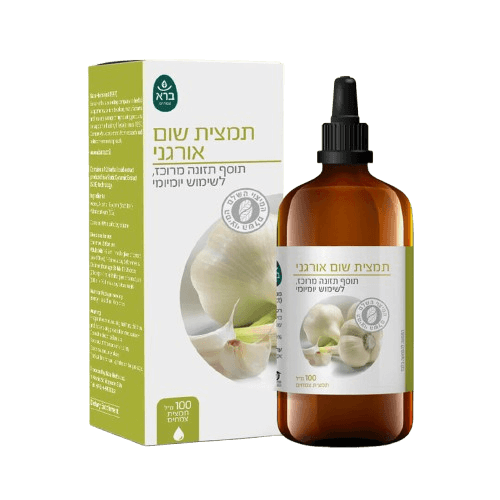 תמצית שום אורגני ברא צמחים - 100 מ"ל